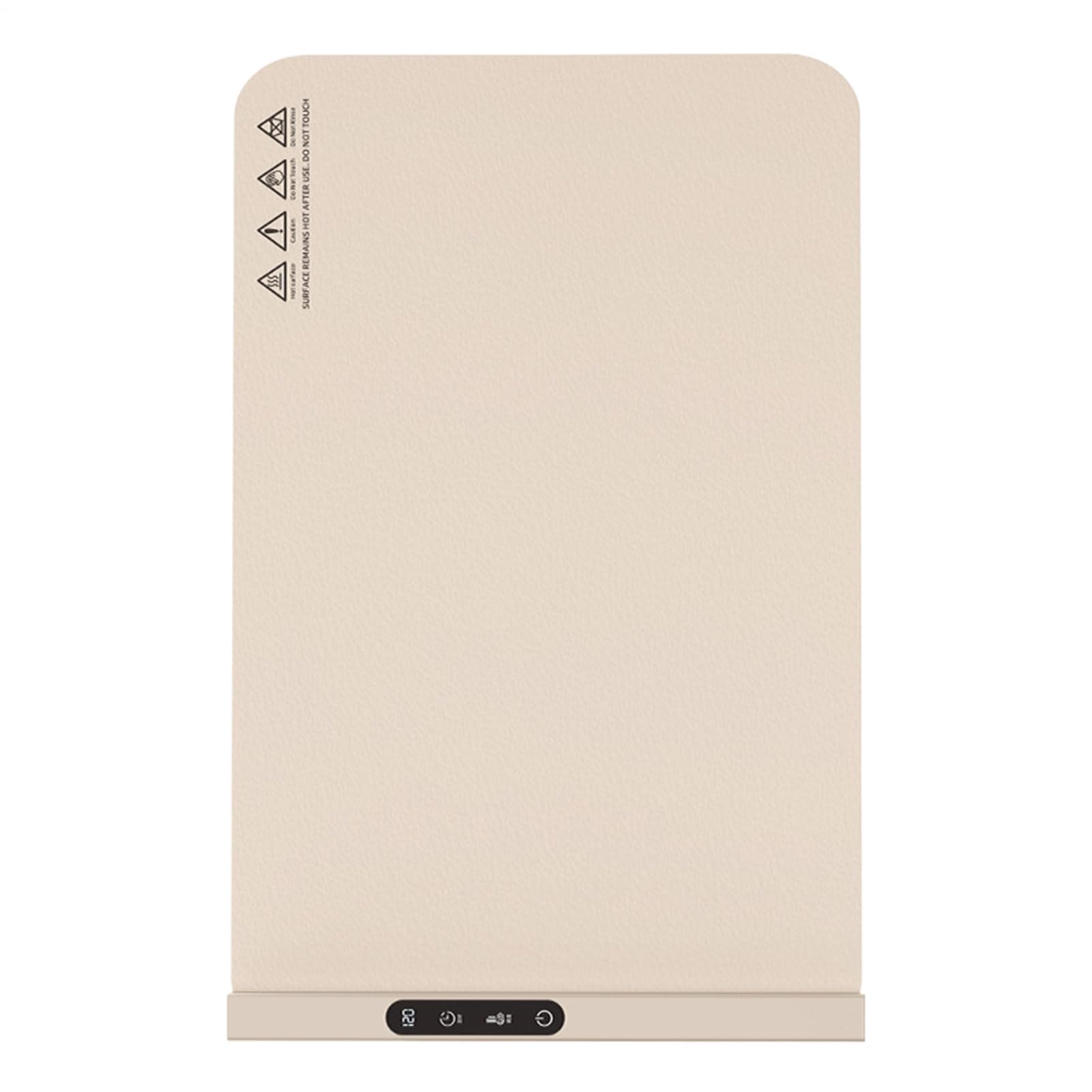 Tapis chauffant pour aliments en silicone souple et enroulable