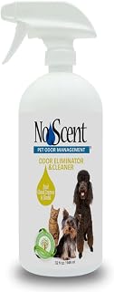 No Scent Anal Gland Express & Skunk Spray Pet Fur Cleaner for Dogs & Cats (32 Fl Oz / 946 mL)