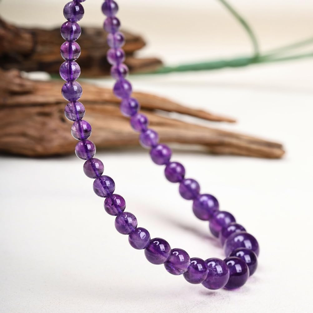 Collana con Perline di Cristallo da Donna, Semplice Girocollo, collane con Cristalli di Pietre preziose Naturali, Gioielli alla Moda Fatti a Mano per L'Estate