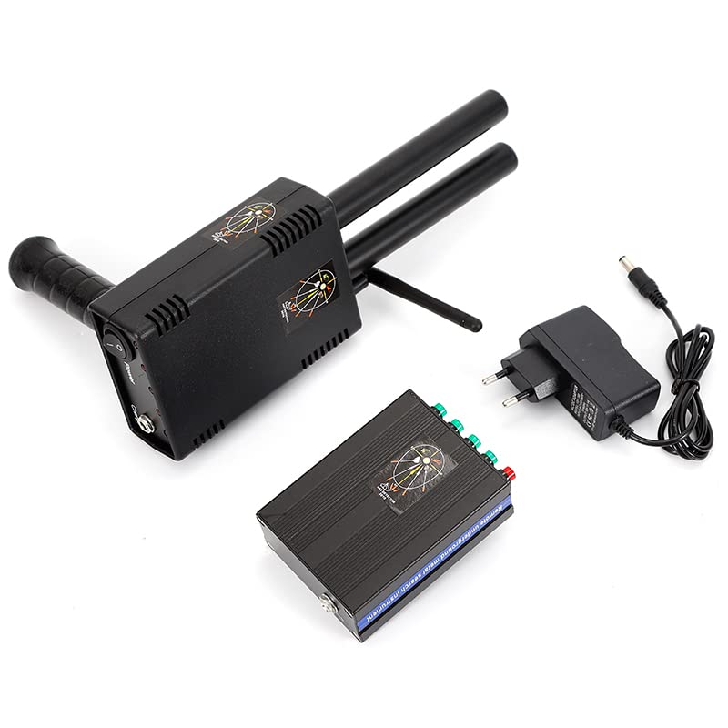 LANNADD Detector de Oro 3D, Detector de Metales Portátil Detector de Oro Con Dos Sondas, Detector De Metales De Oro Profesional Detectores De Metales De Mano Adecuado Para Detectar Oro Plata y Cobre