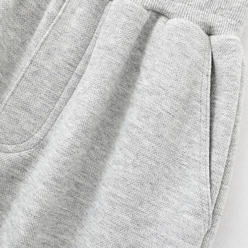 BILIKEYU Boys Cargo Pants Elastic Waist Loose Fit Sweatpants Outdoor Sport Joggers Pants with Side Pockets for4