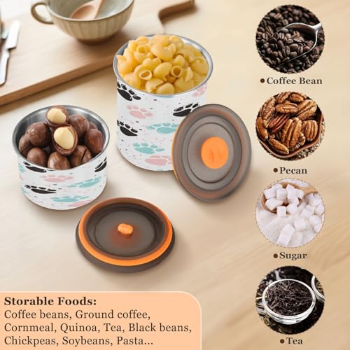 Envase para café hermético acero inoxidable 900 ml miniatura 5
