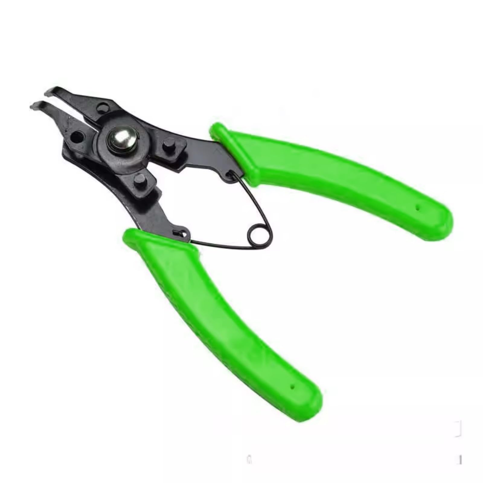Bbajszx Green 4 In 1 Circlip Pliers Set Snapping Rings Plier With Alloy Construction For Automotive And Mechanical Applications Ergonomic Handle Retaining Rings Tool Circlip Pliers