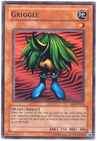 YU-GI-OH! - Griggle (SRL-016) - Spell Ruler - Unlimited Edition - Common