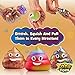 YoYa Toys Beadeez Poop Stress Relief Balls (Set of 3) - Anxiety Relief Squeezing Squishy Balls for Kids and Adults - Funny Fidget Sensory Toy Filled with Water Beads - ADHD Hand Finger Exerciser