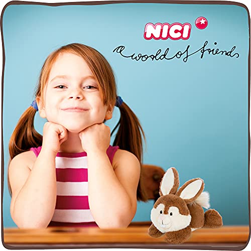 NICI Liegendes Kuscheltier Hase Poline Bunny 20cm – Plüschtier für Mädchen, Jungen & Babys – Flauschiges Stofftier zum… – Bild 7