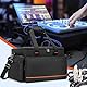 Trunab DJ Tasche mit Verstellbaren Unterteilungen, DJ Mixer Tasche, Organizer Tasche für DJ Gear, Musik Equipment und Zubehör