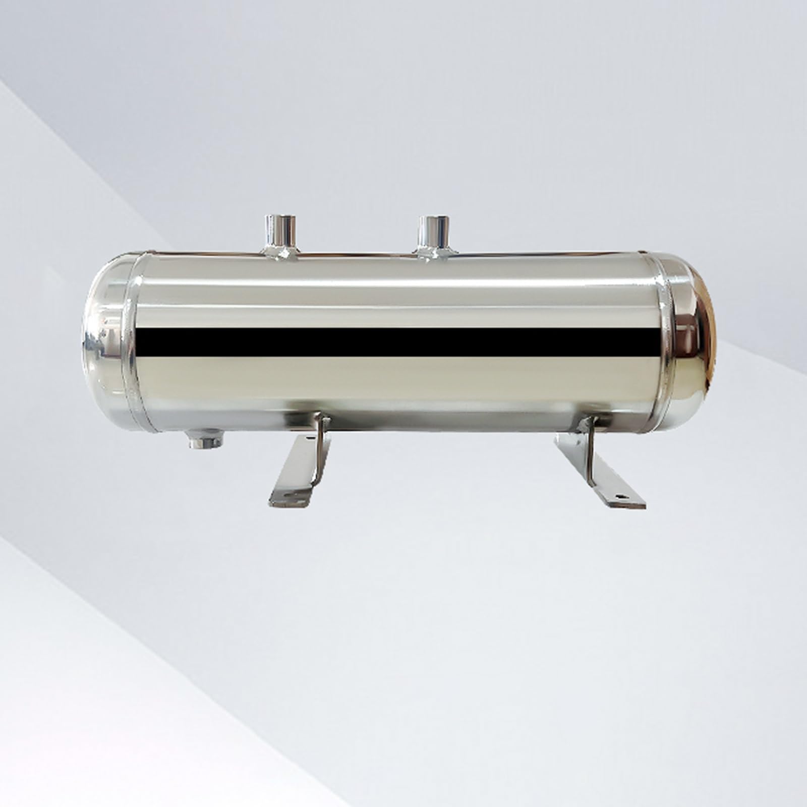 depósito de aire comprimido 304 Tanque de Aire de Acero Inoxidable, Compresor de Aire de Alta Presión Tanque de Depósito para la Fábrica Aeroespacial Biofarmacéutica, Tanque de almacenamiento de gas(2