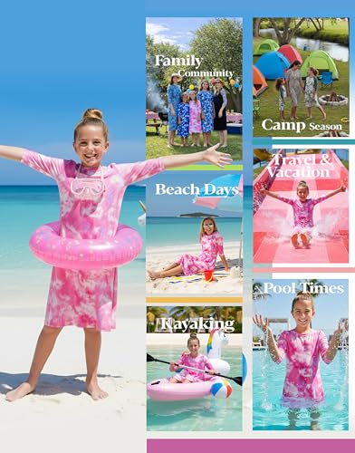 Image of Shira Modest Girls Swim Dress | 3 /4 Sleeve Swimdress, Full Coverage Bathing Suit | Tznius UPF 50+ Quick-Dry