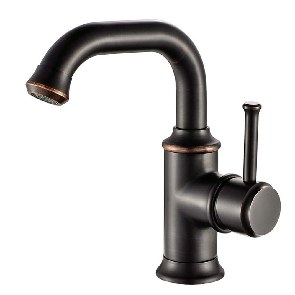 Robinet de lavabo eau chaude et froide avec mitigeur mécanique précis
