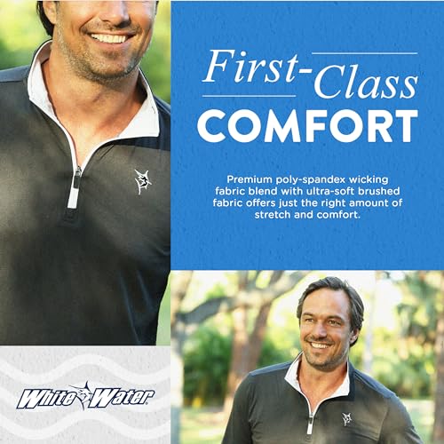 White Water Monterey Light Weight Performance 1/4 Zip Pullover3