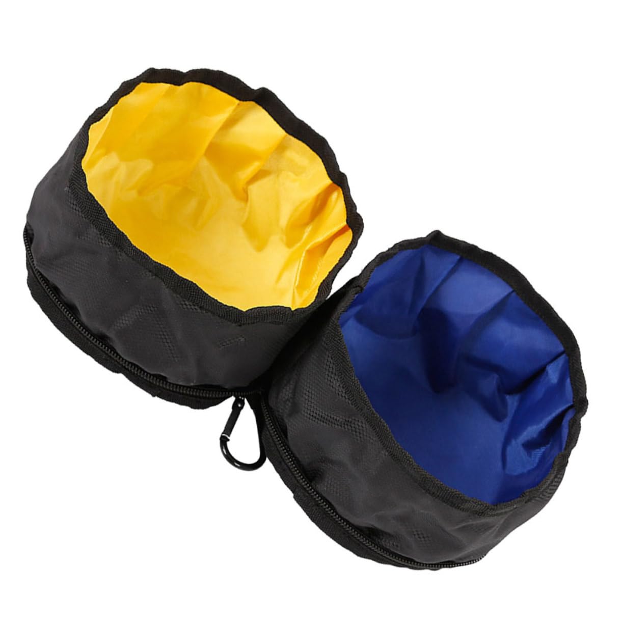 YARNOW 2 Pz Ciotole Doppie Per Animali Domestici Ciotole Impermeabili Per Cani Pieghevoli Per Animali Domestici Tazza Espandibile Pieghevole Viaggiare Prodotti Per i Piega