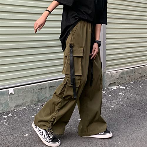 Women Joggers Goth Y2K Baggy Loose Pants Outdoor Cargo Pants Punk Streetwear4