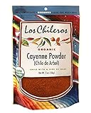 Los Chileros Organic Cayenne Powder, 2 Ounce (Pack of 12)