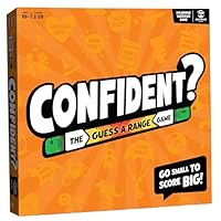 CONFIDENT? Board Game | The Smash Hit Guessing Game | Christmas Board Games for Families, Adults, Teens, Kids | Award-Winning Trivia Quiz Game with Brilliant Twist | 2-30 players, Ages 10+