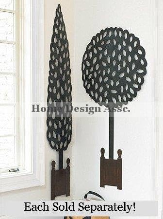 Miniatura 6 de Wall Art Gorgeous Topiary árbol Interior Jardín al aire última intervensión Patio de remolino Decoración Lujo