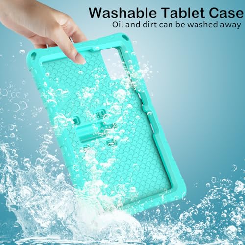 Coque Galaxy Tab S11 robuste avec support intégré protège efficacement contre les chutes