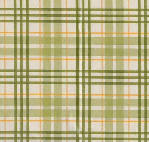 Homestead Plaid Flannel Back Vinyl Tablecloth, 60