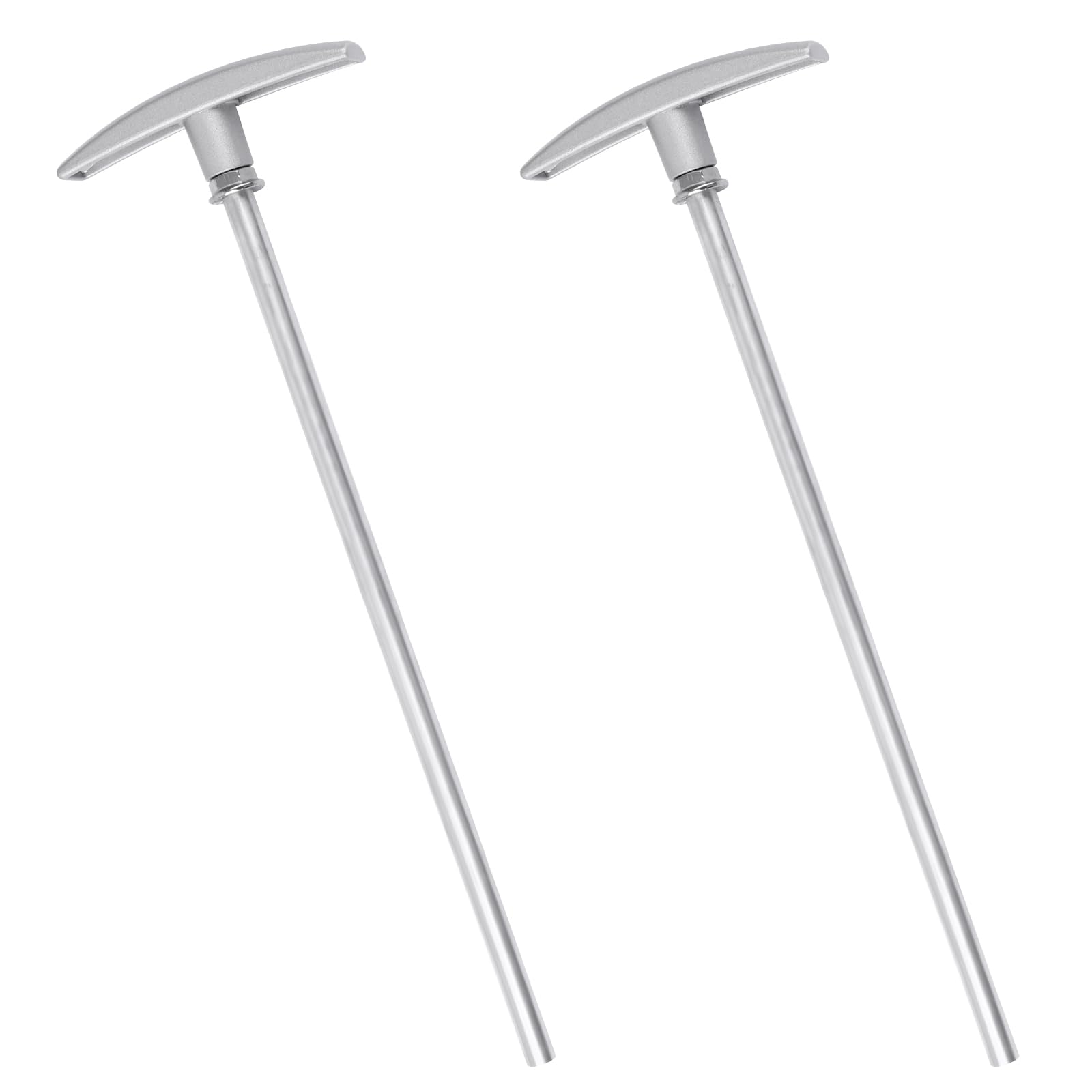 RV Waste Valve Extension Tube 9 Inch TX9HPB RV Waste Valve Handle Replacement - Valve Aluminum Tube Extension Rod Facilitates Waste Management Compatible with RV Sewer Hose Kit - 2 Pcs