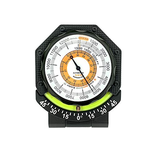 Sun Company AltiTilt - Dashboard Altimeter Inclinometer for Off-Road Vehicles | Read Altitude