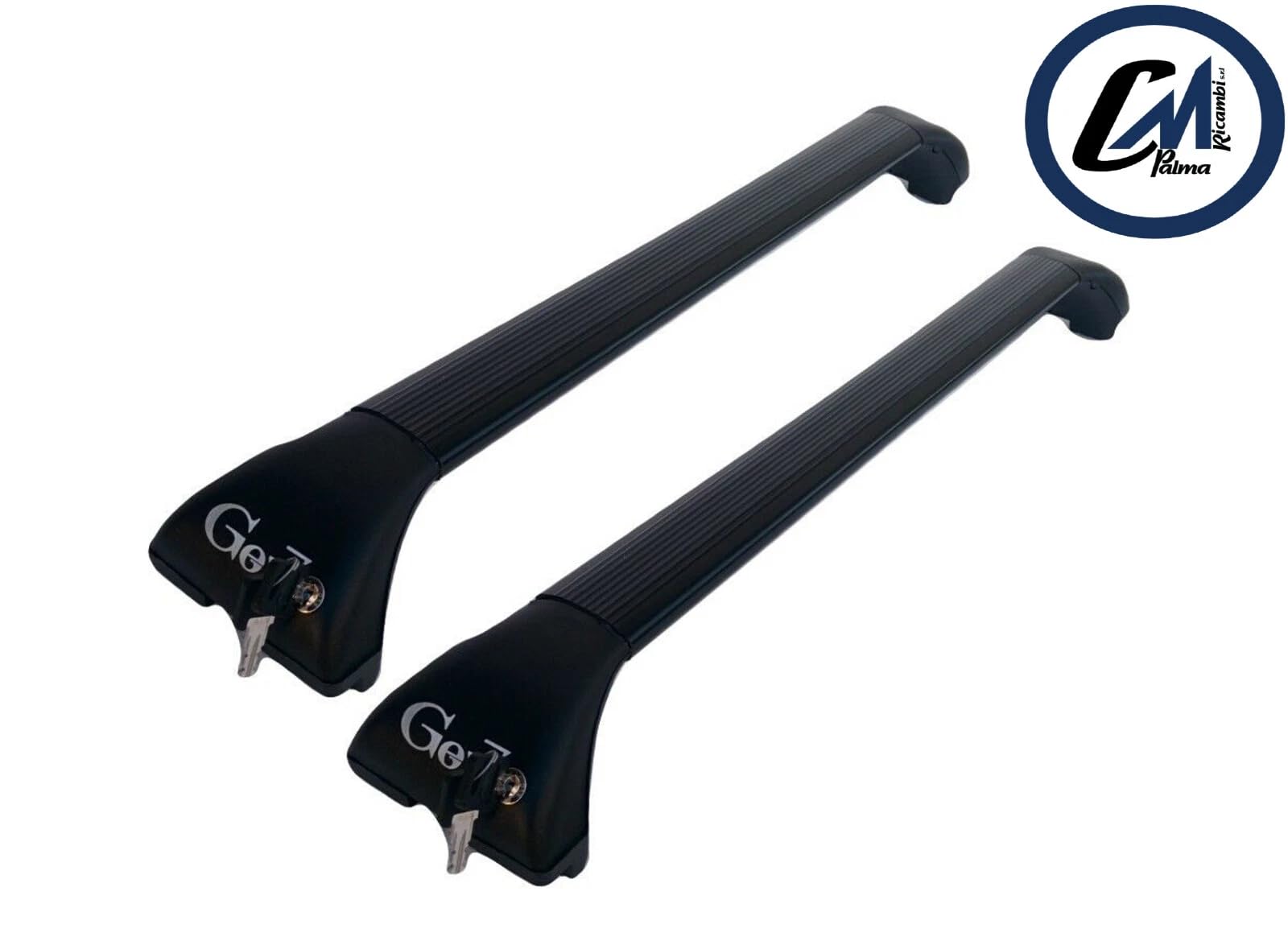 BARRE PORTATUTTO NERE GEV PER GRAN VITARA 3-5p DAL 2005 CON CORRIMANO BASSO