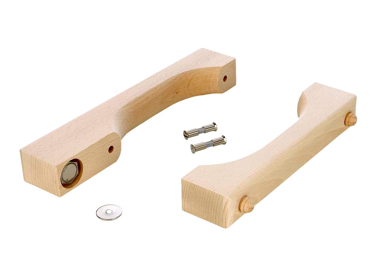 eliga Juego de tiradores de puerta con cierre magnético para puertas de cristal.