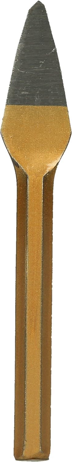KS Tools 162.0301 Scalpello ad Unghietta Piatta, 4X125 mm, Ottagonale