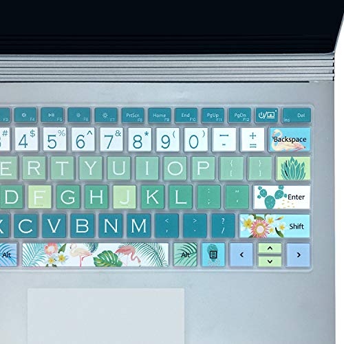 Protector de teclado para Microsoft Surface Laptop 3 y Book 3 US Layout miniatura 4