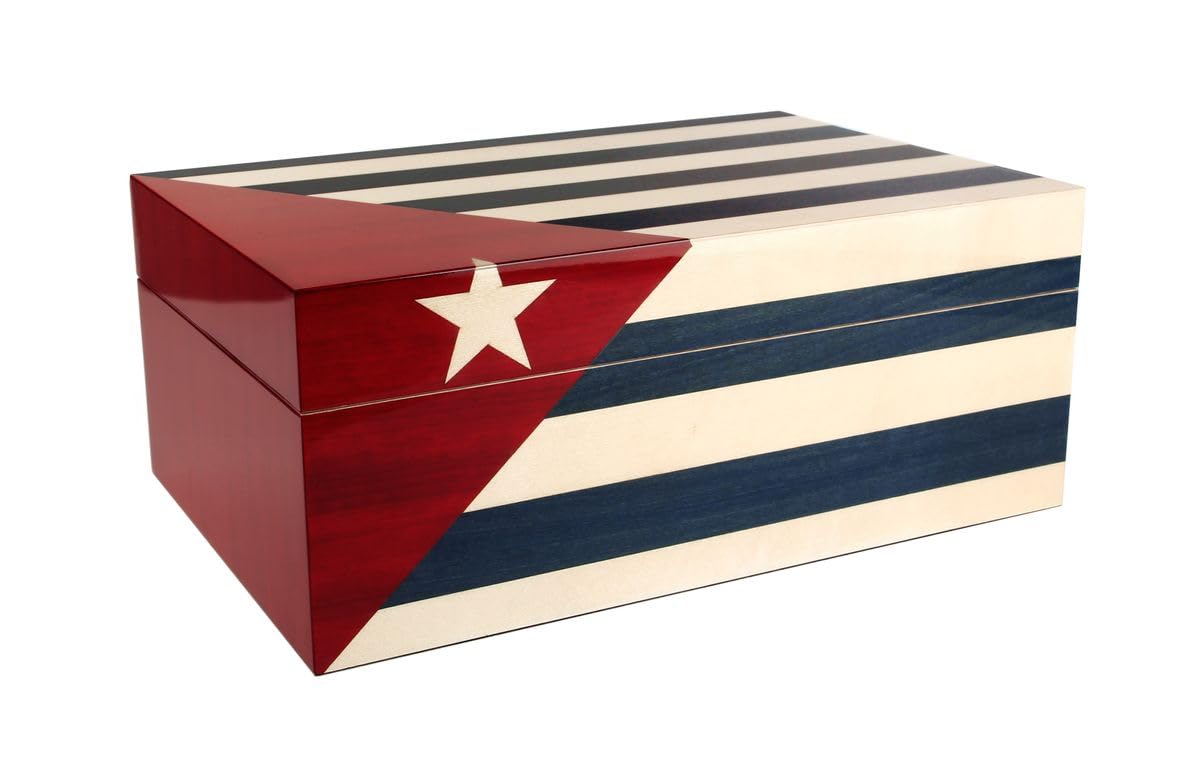 Cave à cigares pour 100 cigares Cuba Te amo