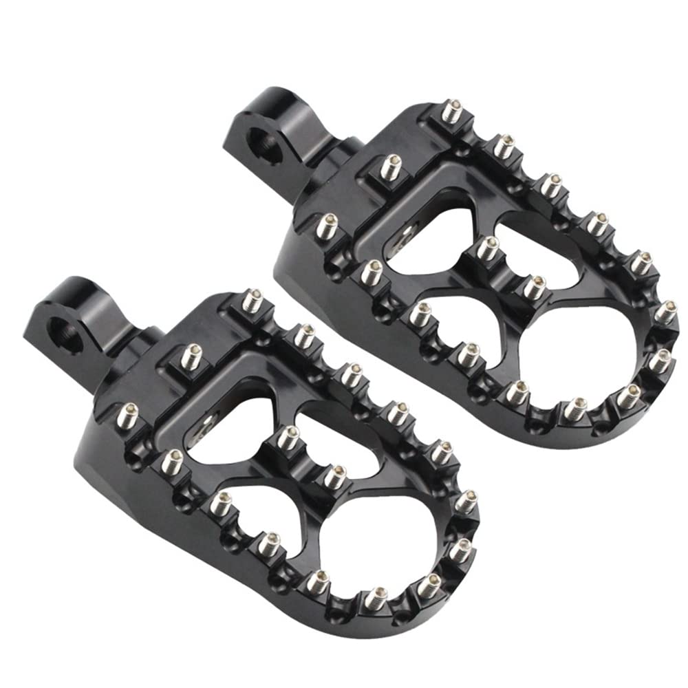 Paire De Chevilles De Pied Harley Davidson Or - Repose-Pieds Large Rotatif 360° 119x56mm Antidérapant