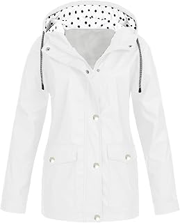 Winter Coats for Women Uk Water Resistant Plus Size Windproof Showerproof Jacket with Hood Rain Coats Womens Long Softshell for Outdoor Hiking Running