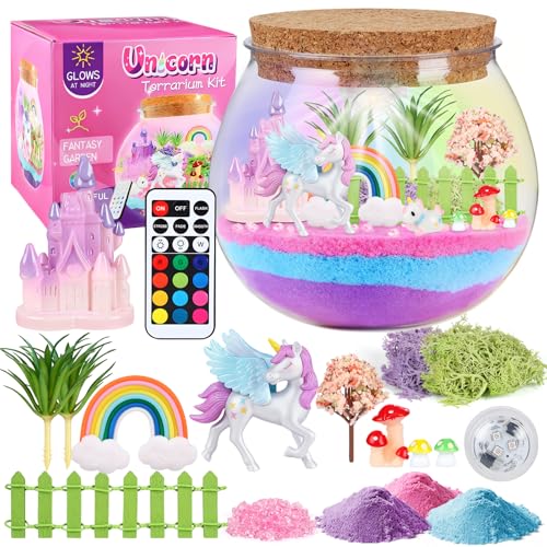 WOLADY Kit de Contenedor transparente Iluminado Niños,...