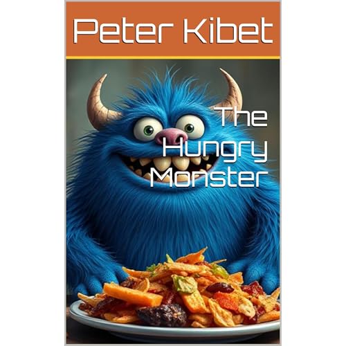 The Hungry Monster Audiolibro Por Peter Kibet arte de portada