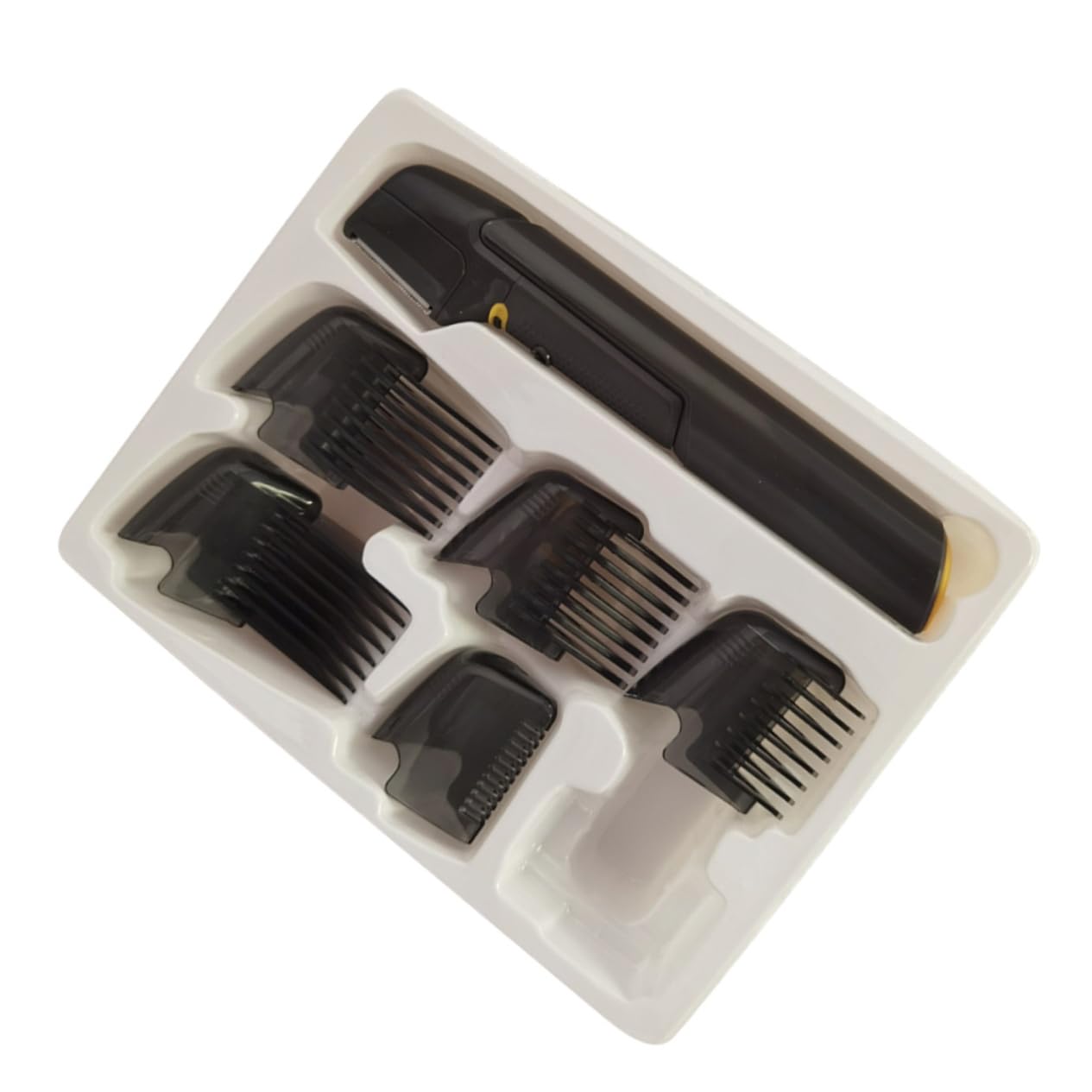 Tagliacapelli Elettrico Uomo Nero in Abs e Acciaio Inox