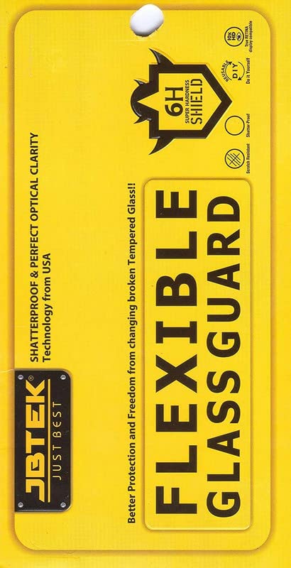JBTEK Unbreakable Flexible Screen Guard and wipes for Oppo A53