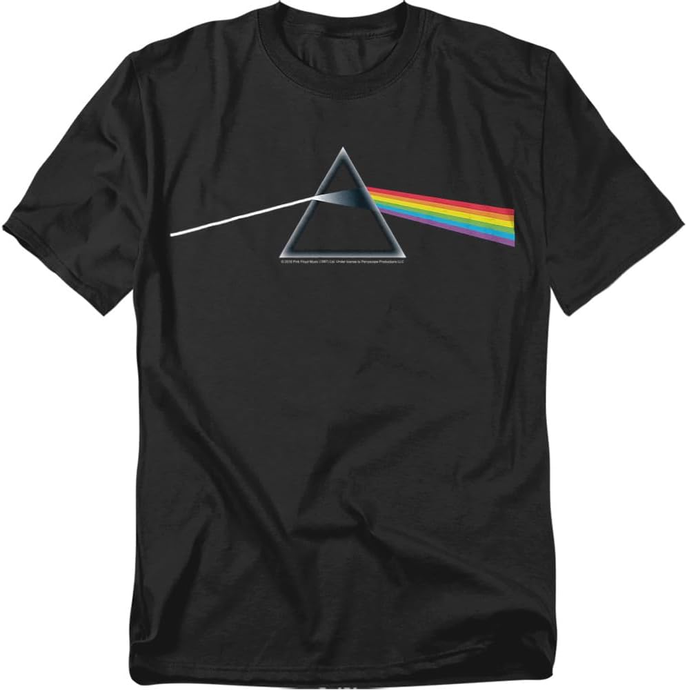 Pink Floyd Dark Side of The Moon Album Rock Music T Shirt