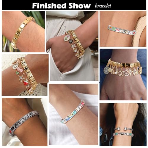 papasgix Italian Charms Set - 10mm*9mm Charm Bracelet, Love Fruit Cake Pendant3