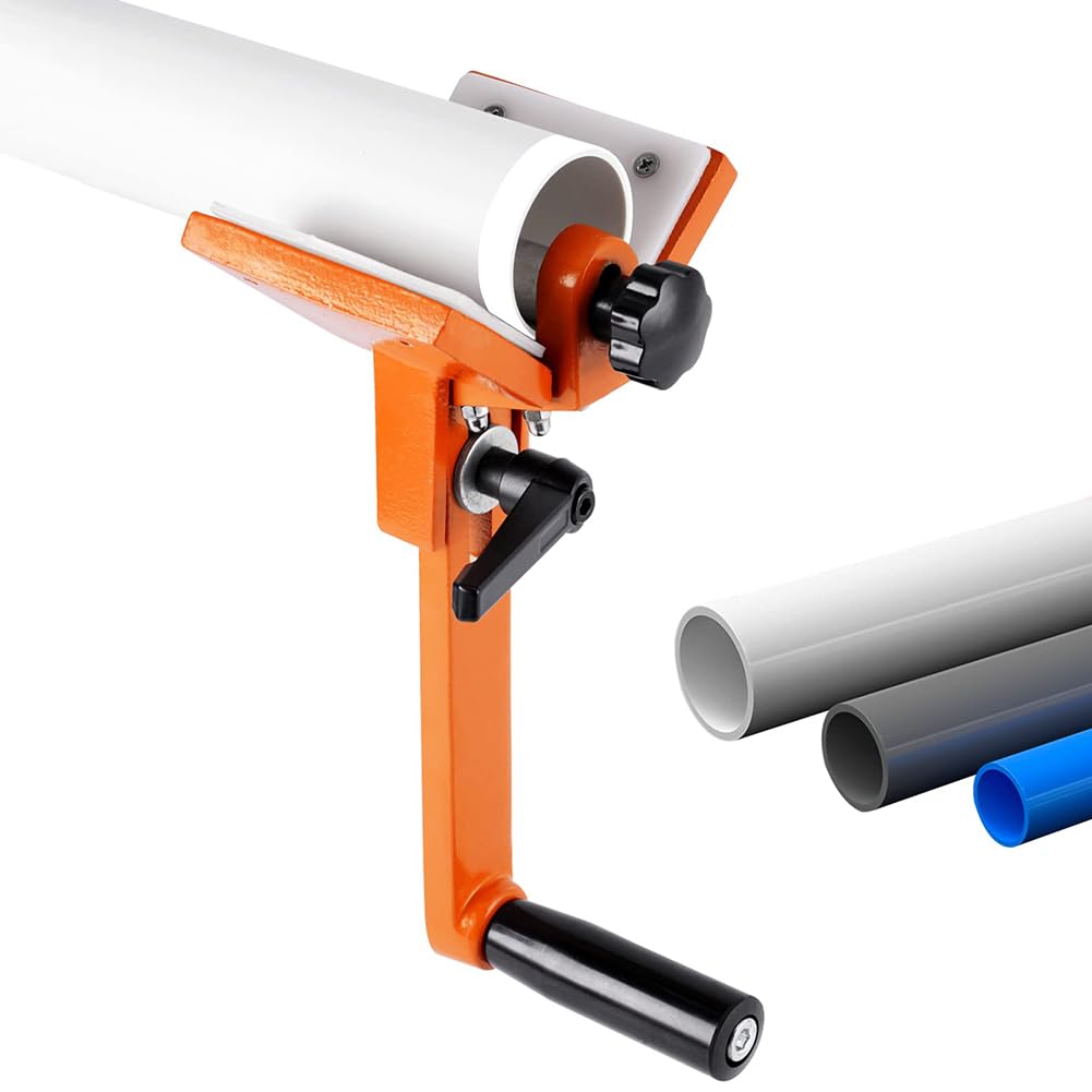 Herramienta de biselado de tubos de PPR/PE/PVC para tubos de plástico eficientes, chaflán exterior - 1.5-6.3 pulgadas - Dispositivo de biselado ideal para tubos de plástico redondos