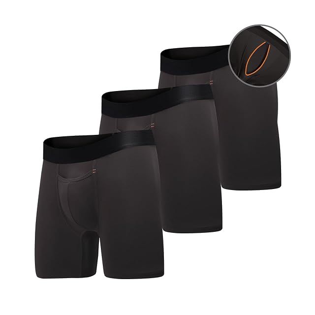 All Citizens Amazon Exclusive Advanced Ball Pouch Underwear for Men Patented Boxer Briefs Pouch Breathable No Ride Up
