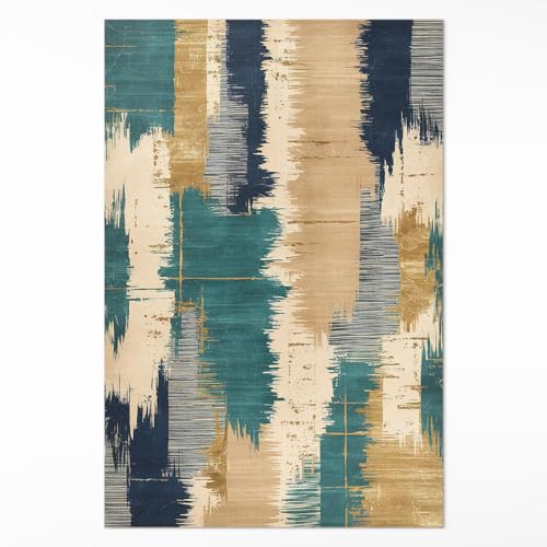 Tapis de chambre rectangulaire en vinyle imprimé 60x90 cm