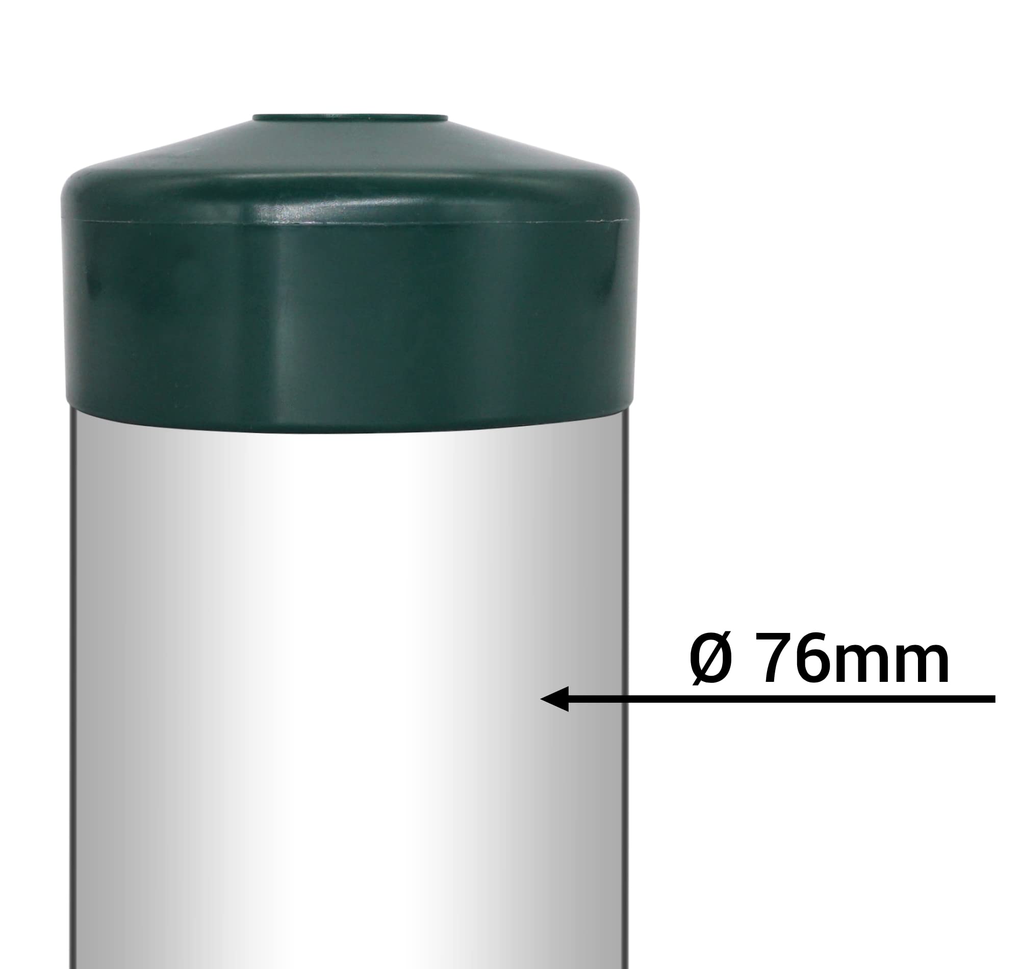 20 Tappi Per Pali Di Recinzione In Vinile Bianco: Protezione Da Acqua E Detriti Per Recinzioni Da Giardino (Misure Interne 3.5x3.5 Cm)