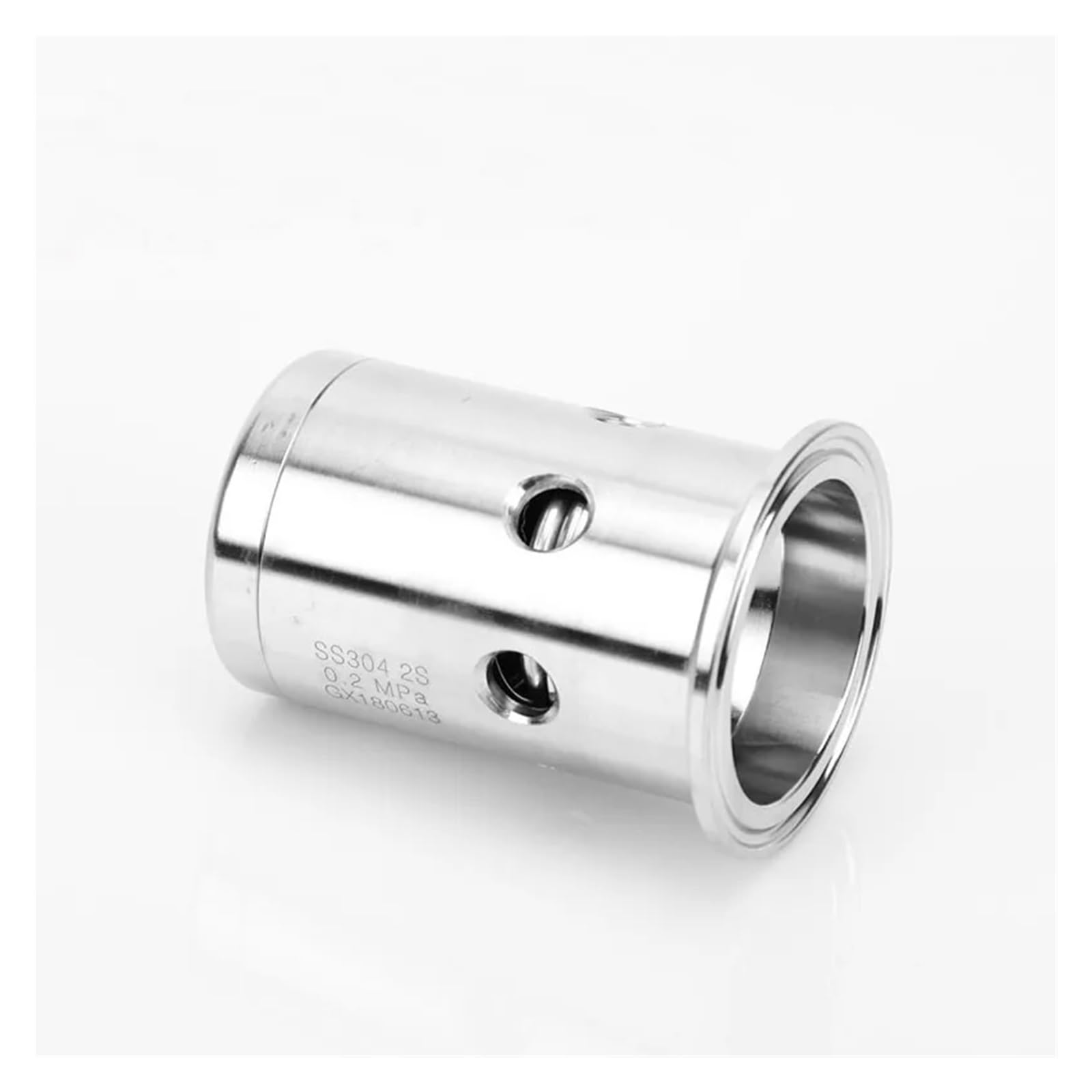 Válvula de seguridad de alivio de presión de acero inoxidable de 38 mm con férula de triple abrazadera y diámetro exterior de 50,5 mm for fermentador de cerveza. para la elaboración de cerveza
