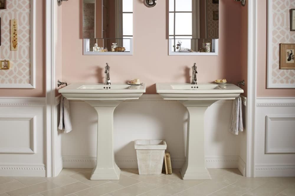 Kohler 29999-1-96 Memoirs Bathroom Sink, BISCUIT