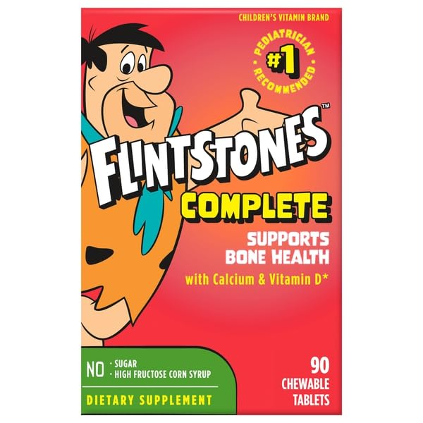 Flintstones Vitamins, Multivitamin Chewable Tablets, 90 Count