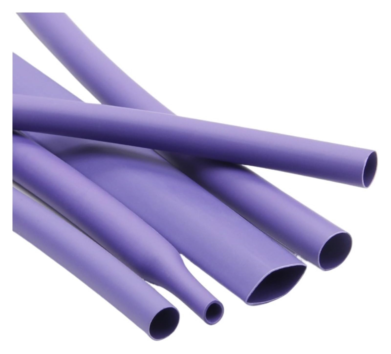 Rurki termokurczliwe, Fioletowe rurki termokurczliwe Stosunek 2:1 Średnica 1,5–50 mm Długość 1–10 metrów(16mm,10 meters)