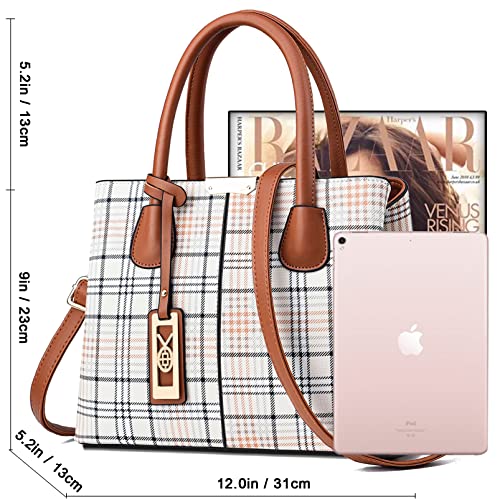 Image of COCIFER Purses and Handbags for Women Shoulder Tote Bags Top Handle Satchel