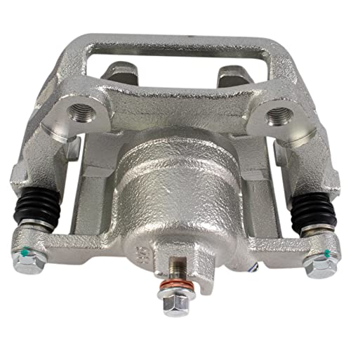 Image of TRQ Rear Right Brake Caliper w /Bracket Passenger Side