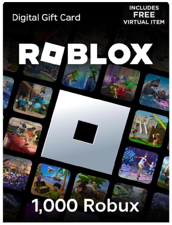 Roblox Gift Card Code - 800 Robux Roblox 800 Credit + Bonus Exclusive Virtual Item Code Only-image-7