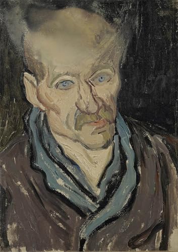 Pintura retrato de un hombre en lienzo de alta calidad cuadro artístico para pared 60x90cm