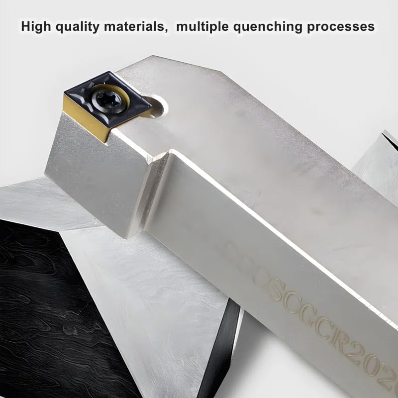 1pc SCGCR1010H06 1212H06 1616H06 SCGCR 1212H09 1616H09 2020K09 2525M09 2020K12 2525M12 CNC External Turning Tool Turning Holder(SCGCR1616H09)